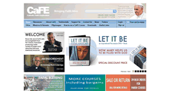 Desktop Screenshot of faithcafe.org